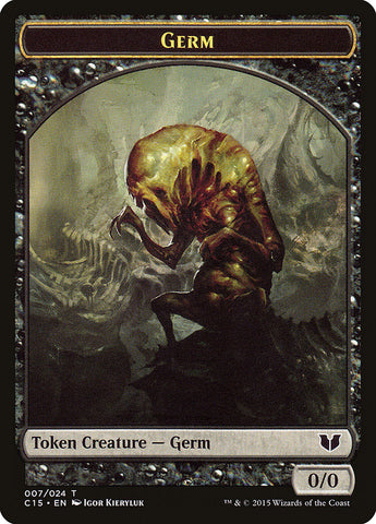 Germ // Zombie Double-Sided Token [Commander 2015 Tokens]