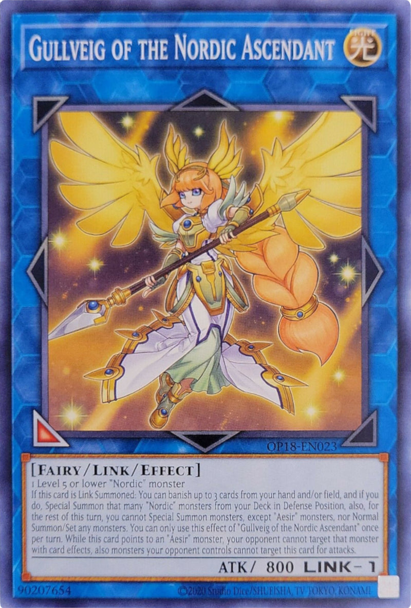 nordic god deck yugioh Gullveig of the Nordic Ascendant [OP18-EN023] Common