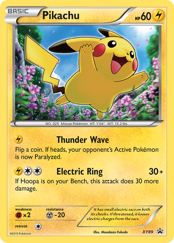 Pikachu (XY89) (Collector Chest) [XY: Black Star Promos]
