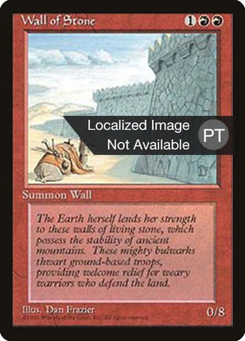 Wall of Stone [Fourth Edition (Foreign Black Border)]