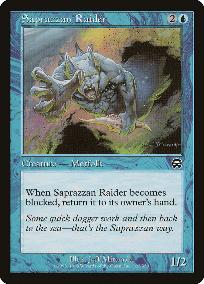 Saprazzan Raider [Mercadian Masques]