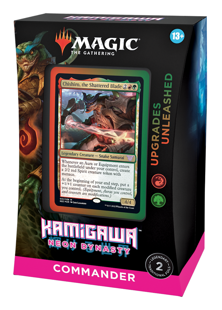 Kamigawa Neon Dynasty Commander Deck - Upgrades Unleashed