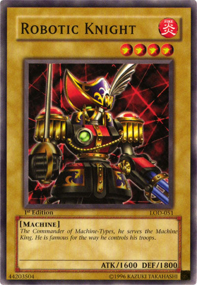 YuGiOh Legacy of Darkness Common Robotic Knight LOD-051 YuGiOh Legacy of Darkness Common Robotic Knight LOD-051