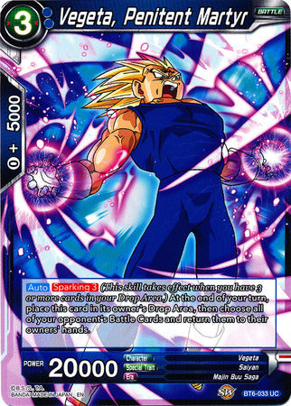 Vegeta, Penitent Martyr (BT6-033) [Destroyer Kings]