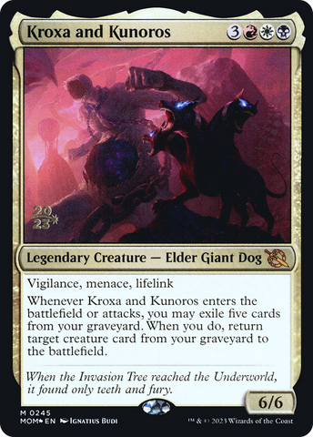 Kroxa and Kunoros [March of the Machine Prerelease Promos]
