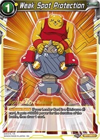 Weak Spot Protection (BT7-095_PR) [Assault of the Saiyans Prerelease Promos]