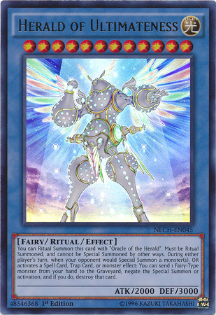 herald yugioh cards of Ultimateness [NECH-EN045] Ultra Rare Fairy/Ritual/Effect Pick Your Spot:Spot 10 Cassiopeia 094/64 — Shrouded Celebration