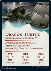 Dragon Turtle Art Card [Dungeons & Dragons: Adventures in the Forgotten Realms Art Series]