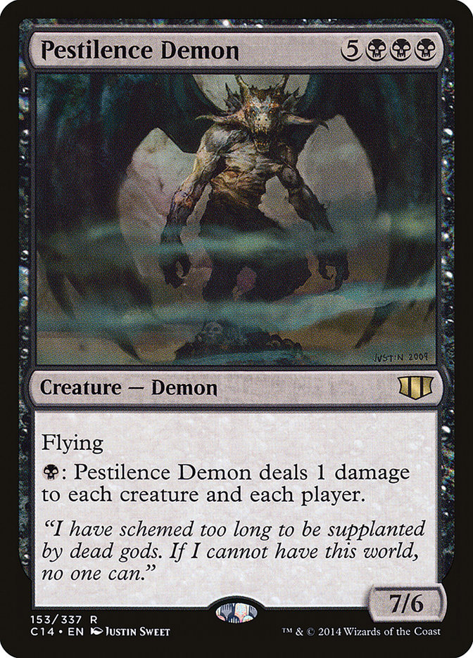 Pestilence Demon [Commander 2014]