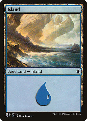 Island (255a) [Battle for Zendikar]