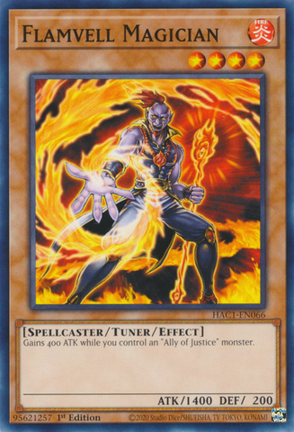 Flamvell Magician [HAC1-EN066] Common