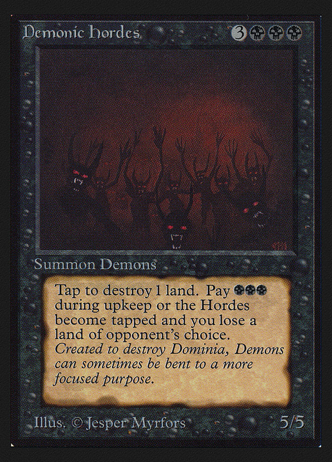 Demonic Hordes [International Collectors' Edition]