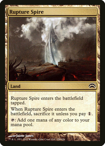 Rupture Spire [Planechase 2012]