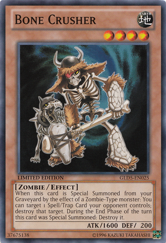 Bone Crusher [GLD5-EN025] Common