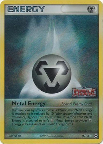 Metal Energy (88/108) (Stamped) [EX: Power Keepers]