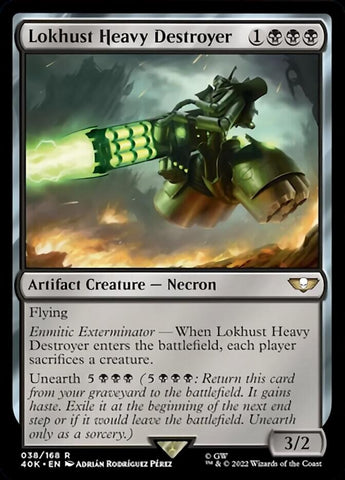 Lokhust Heavy Destroyer (Surge Foil) [Universes Beyond: Warhammer 40,000]