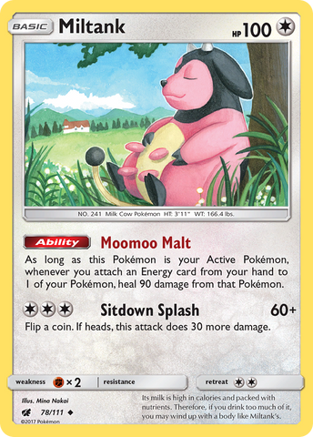 Miltank (78/111) [Sun & Moon: Crimson Invasion]