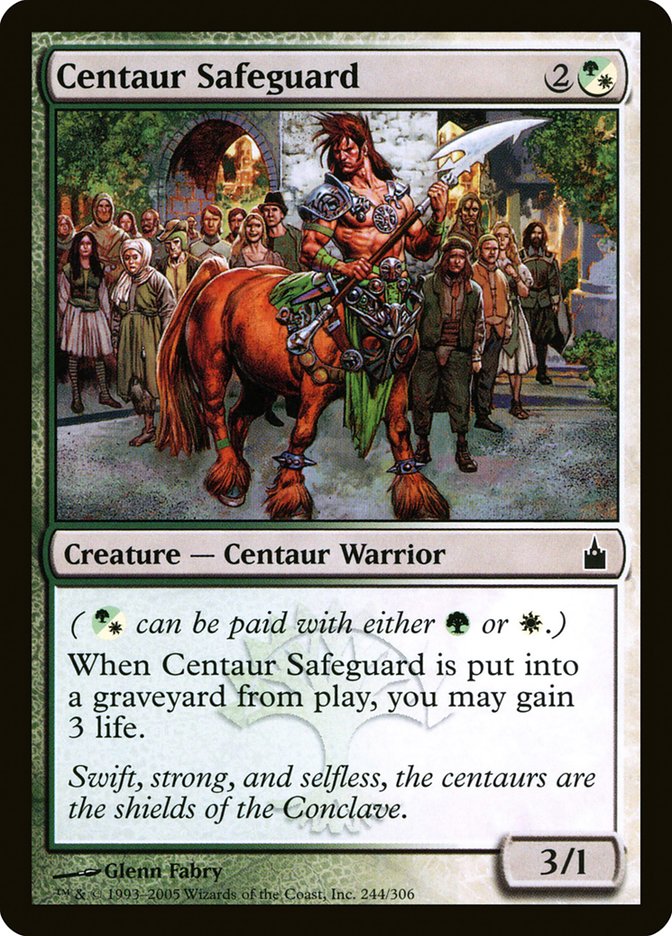 Centaur Safeguard [Ravnica: City of Guilds]