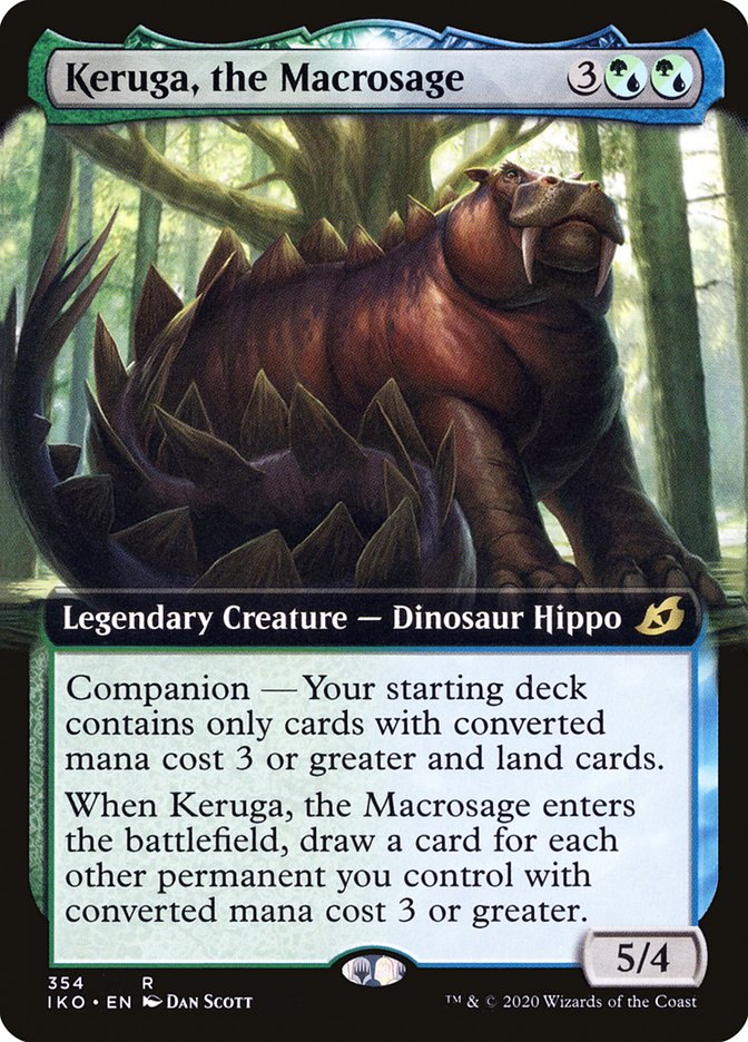 Keruga, the Macrosage (Extended Art) [Ikoria: Lair of Behemoths]