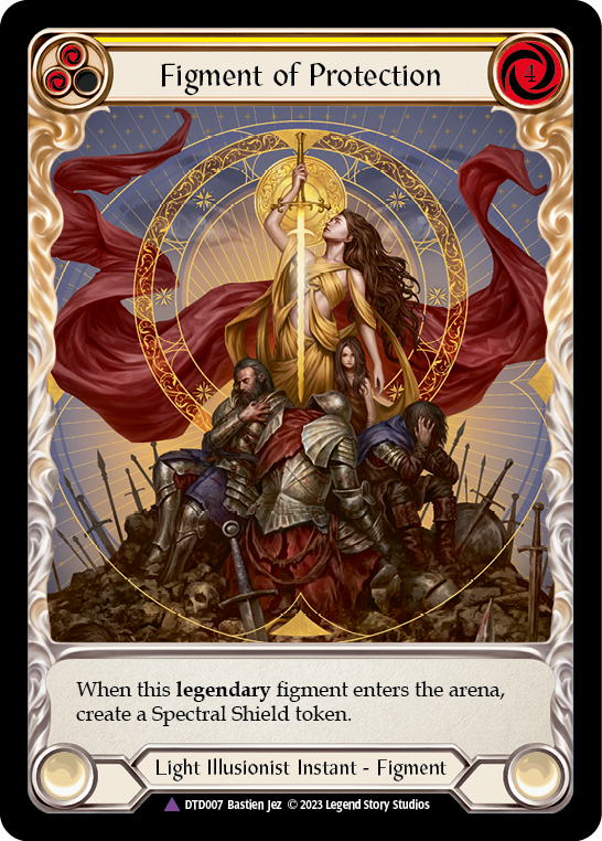 Figment of Protection // Aegis, Archangel of Protection (Marvel) [DTD0