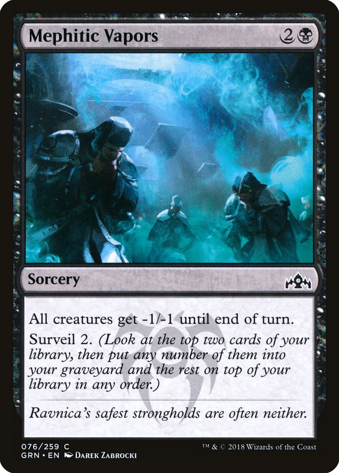 Mephitic Vapors [Guilds of Ravnica]