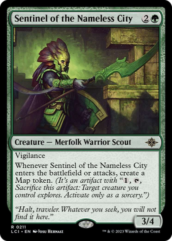 Sentinel of the Nameless City [The Lost Caverns of Ixalan]