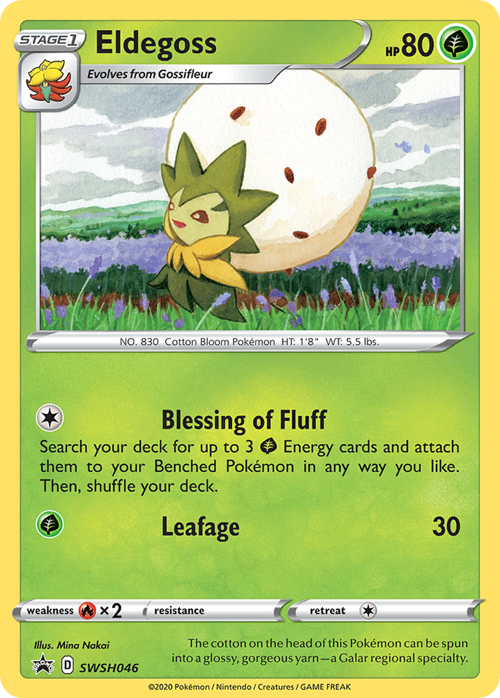 Eldegoss (SWSH046) [Sword & Shield: Black Star Promos]