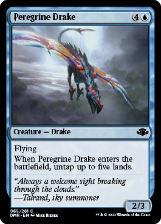 Peregrine Drake [Dominaria Remastered]