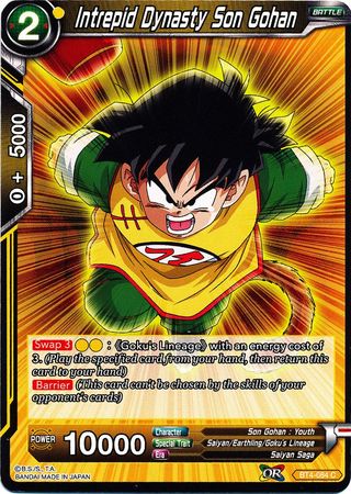 Intrepid Dynasty Son Gohan (BT4-084) [Colossal Warfare]