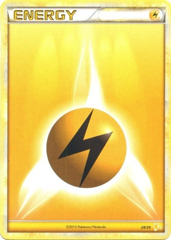 Lightning Energy (28/30) [HeartGold & SoulSilver: Trainer Kit - Raichu]