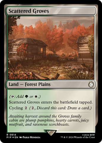 Scattered Groves (Surge Foil) [Fallout]