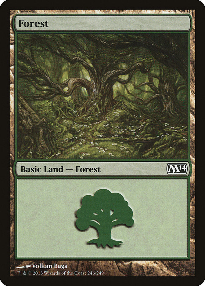 Forest (246) [Magic 2014]