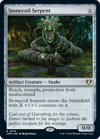 Stonecoil Serpent [Commander Masters]