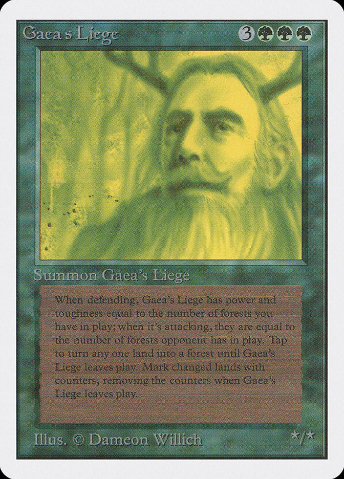 Gaea's Liege [Unlimited Edition]