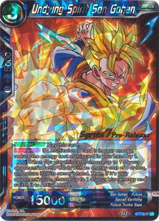 Undying Spirit Son Gohan (BT7-029_PR) [Assault of the Saiyans Prerelease Promos]