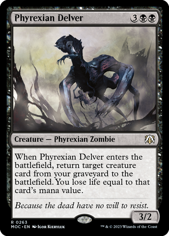 Phyrexian Delver [March of the Machine Commander]