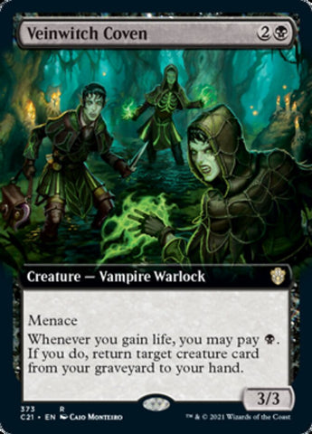 Veinwitch Coven (Extended Art) [Commander 2021]