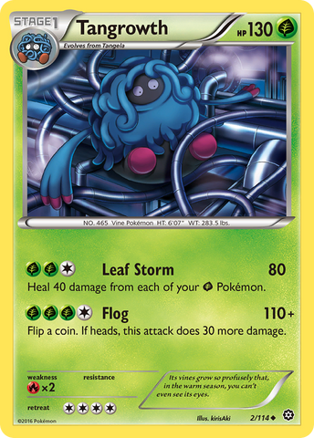 Tangrowth (2/114) [XY: Steam Siege]