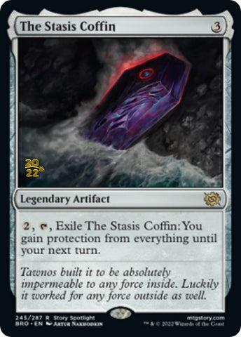 The Stasis Coffin [The Brothers' War: Prerelease Promos]