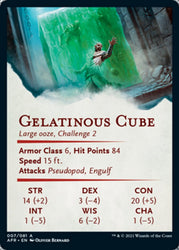 Gelatinous Cube Art Card [Dungeons & Dragons: Adventures in the Forgotten Realms Art Series]