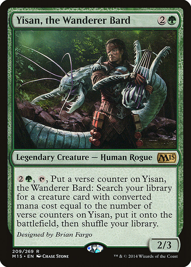 Yisan, the Wanderer Bard [Magic 2015]