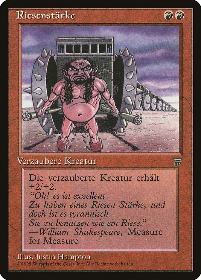 Giant Strength (German) - "Riesenstarke" [Renaissance]