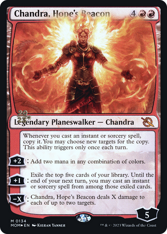 Chandra, Hope's Beacon [March of the Machine Prerelease Promos]