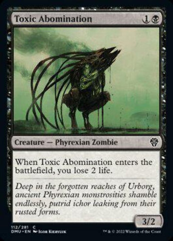 Toxic Abomination [Dominaria United]
