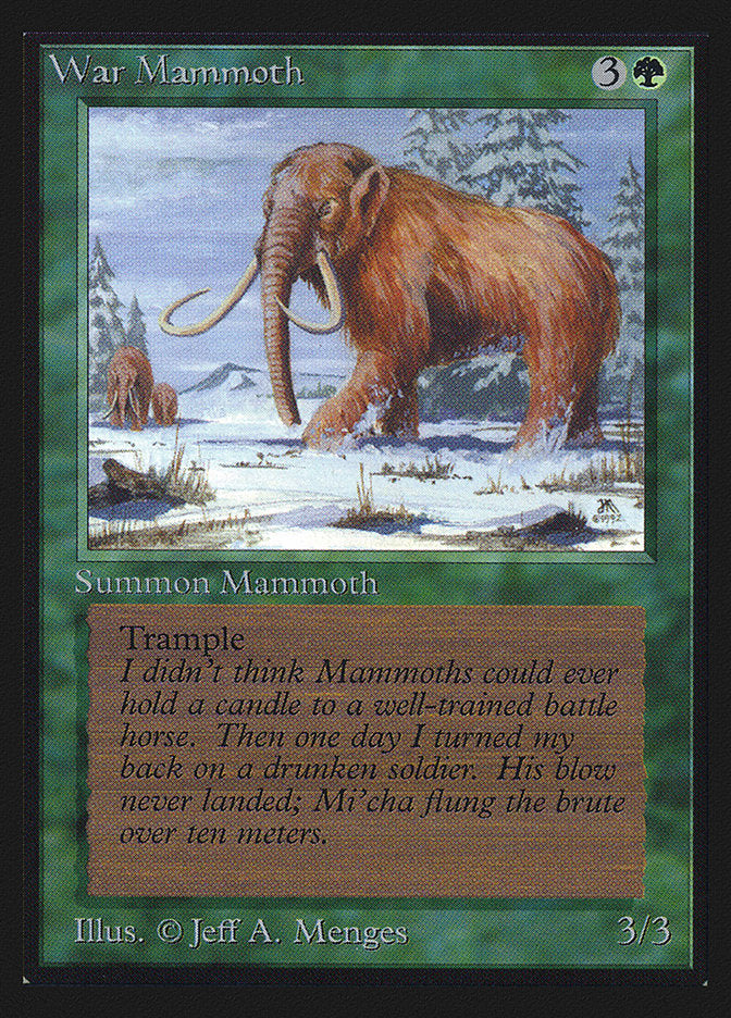 War Mammoth [Collectors' Edition]