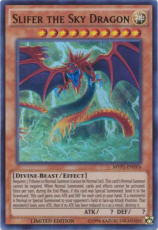 yugioh dsod cards Slifer the Sky Dragon [MVP1-ENSV6] Ultra Rare
