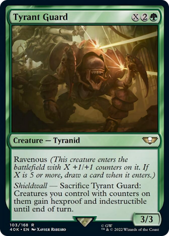 Tyrant Guard (Surge Foil) [Universes Beyond: Warhammer 40,000]