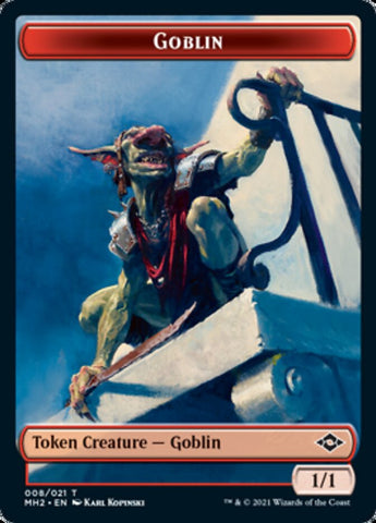 Clue Token (14) // Goblin Token [Modern Horizons 2 Tokens]