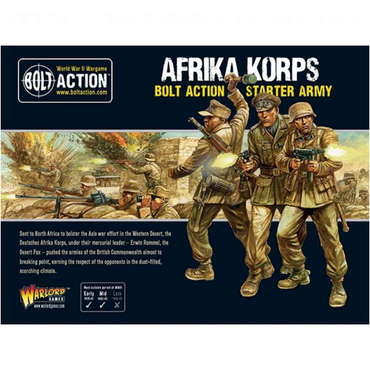 Afrika Korps Bolt Action Starter Army | Warlord Games
