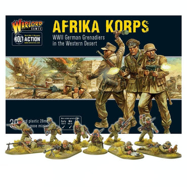 Afrika Korps WWII German Grenadiers | Bolt Action